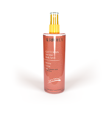 GLITTERAIN - Golden Shimmer Body Spray (Parfum de monoï et de lait) - 150 ml