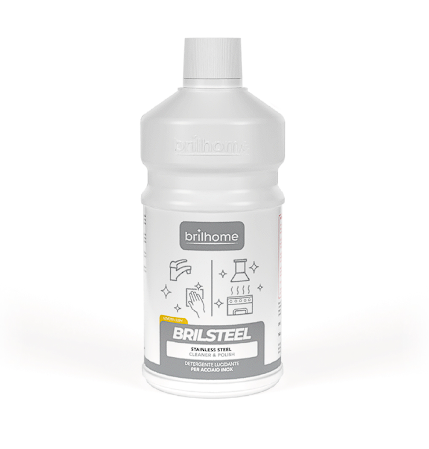 Brilsteel – Nettoyant polissant pour acier inoxydable