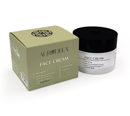 Crème visage anti-âge à la bave d’escargot - 50 ml